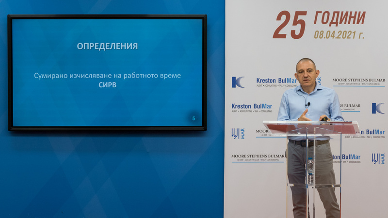 Работно време и почивки при СИРВ